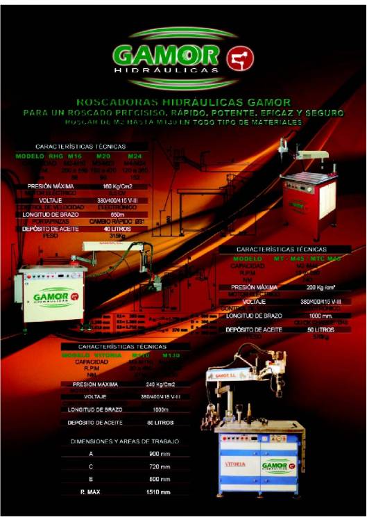 GAMOR. Soluciones de amarre 2