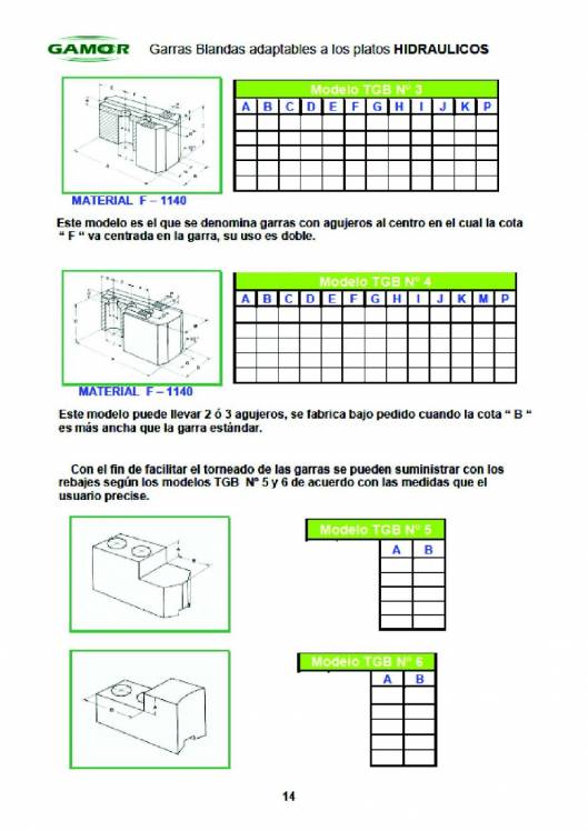 GAMOR. Soluciones de amarre 19