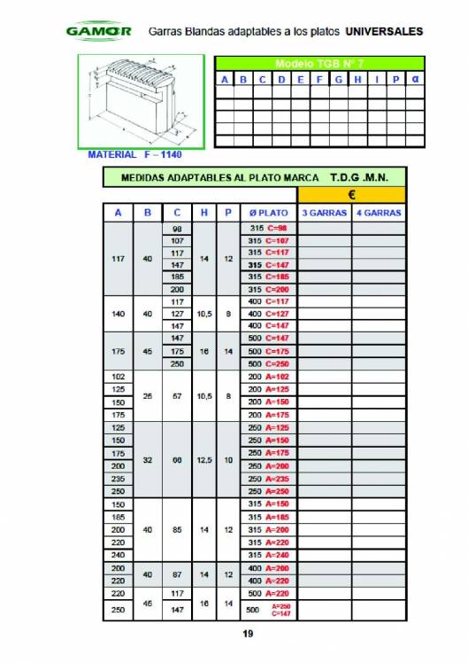 GAMOR. Soluciones de amarre 24