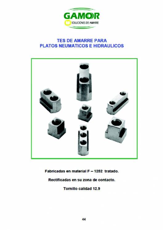GAMOR. Soluciones de amarre 51