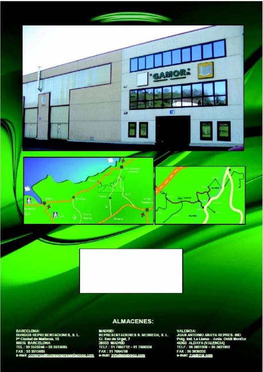 GAMOR. Soluciones de amarre 73