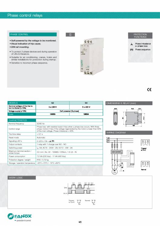 General Catalogue Low Voltage FANOX 40