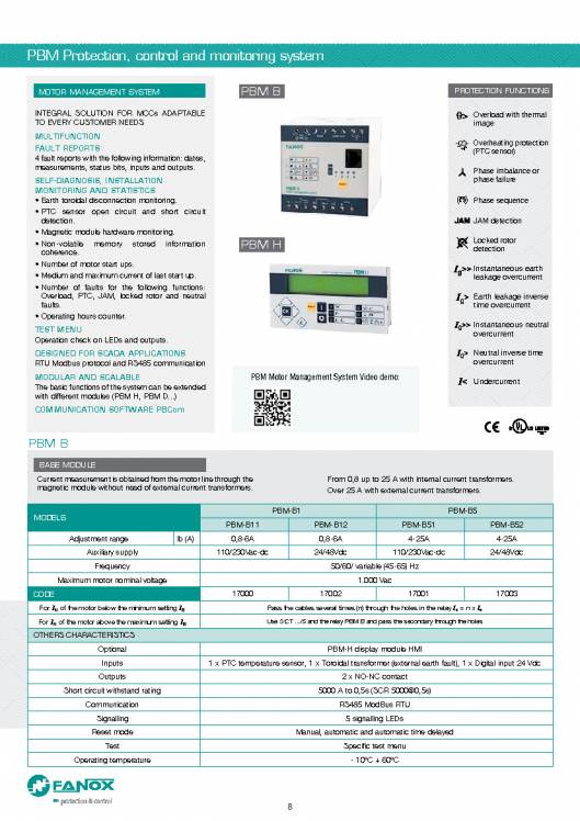 General Catalogue Low Voltage FANOX 8