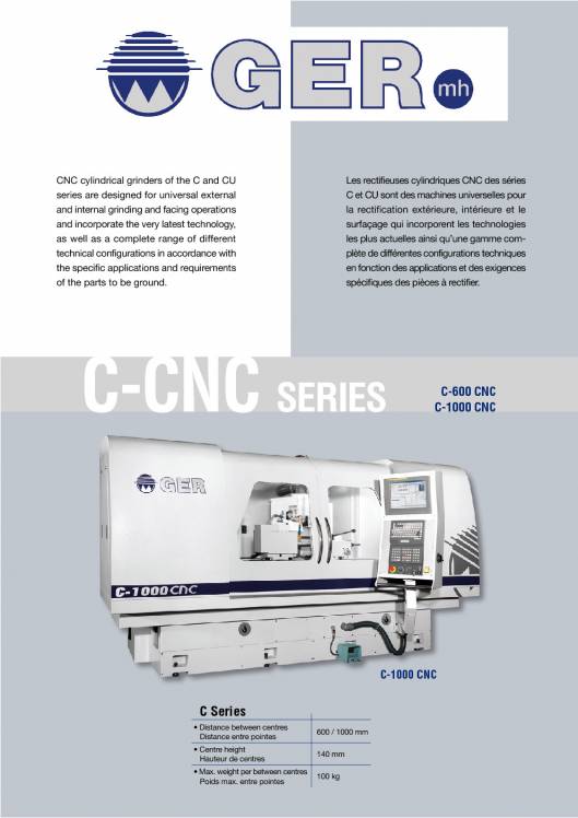 GER. Rectificadoras cilíndricas 2