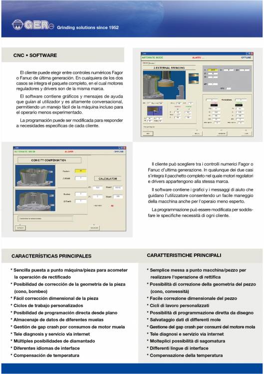 GER RTV. Rectificadoras cilíndricas verticales 3
