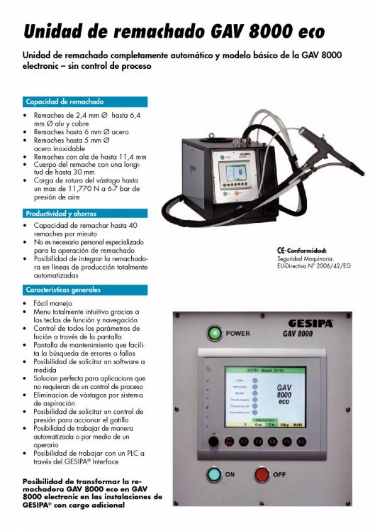 GESIPA. Remachadora-automatica-GAV. 2