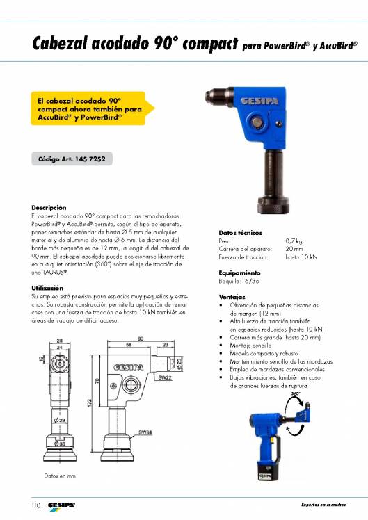 GESIPA. Remachadoras-a-bateria-AccuBird-PowerBird 14
