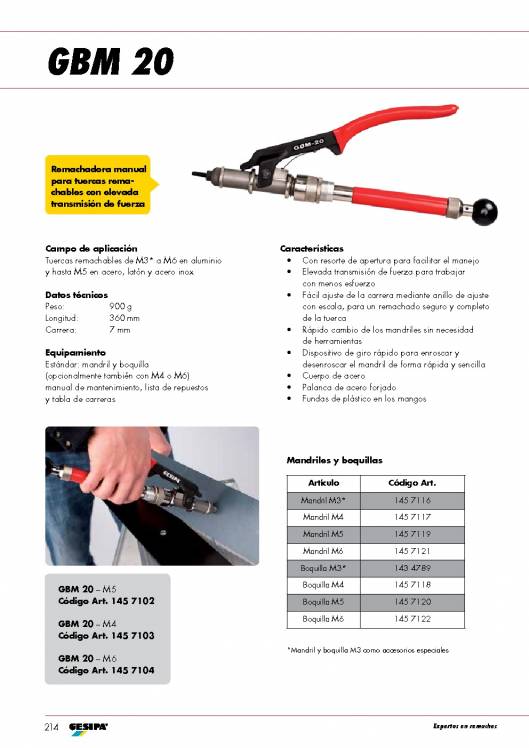 GESIPA.Remachadoras-Manuales-Tuercas-Remachables 3