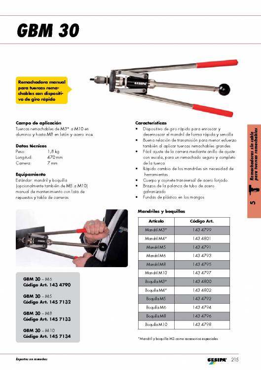 GESIPA.Remachadoras-Manuales-Tuercas-Remachables 4