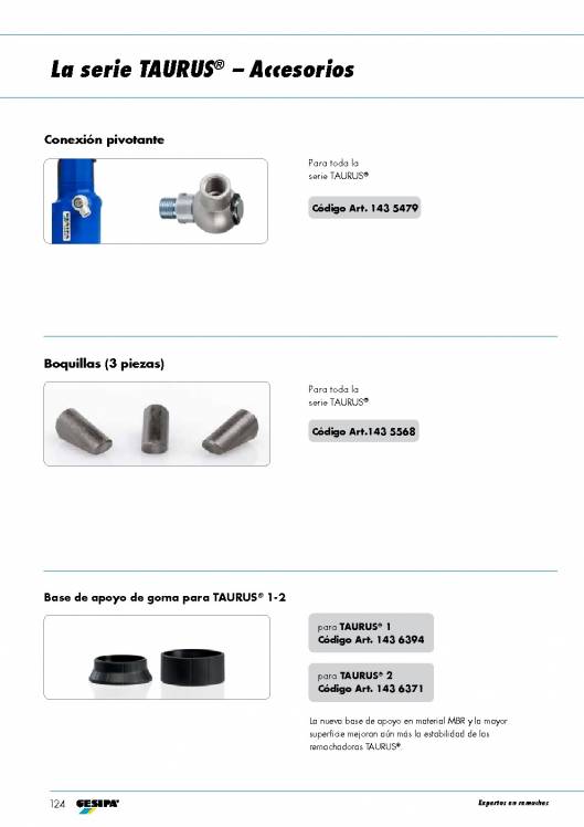 GESIPA. Remachadoras-Neumaticas-TAURUS 11