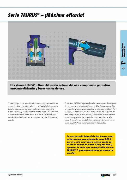 GESIPA. Remachadoras-Neumaticas-TAURUS 4