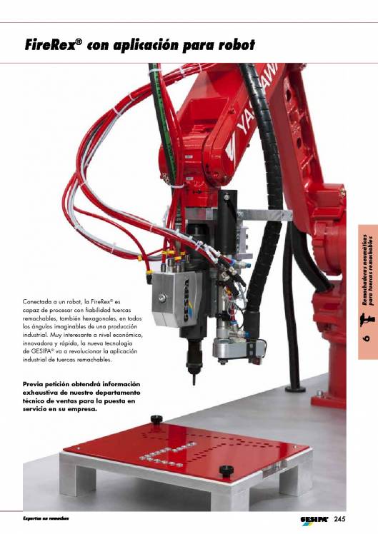 GESIPA. Remachadoras para tuercas remachables 36