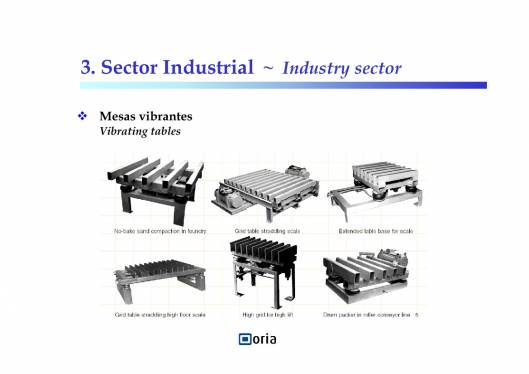 Grupo ORIA. Aplicaciones de cilindros de fuelle 7