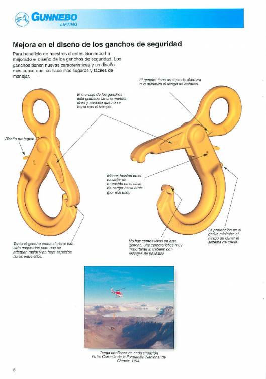GUNNEBO. Accesorios de elevación de grado 80. 8