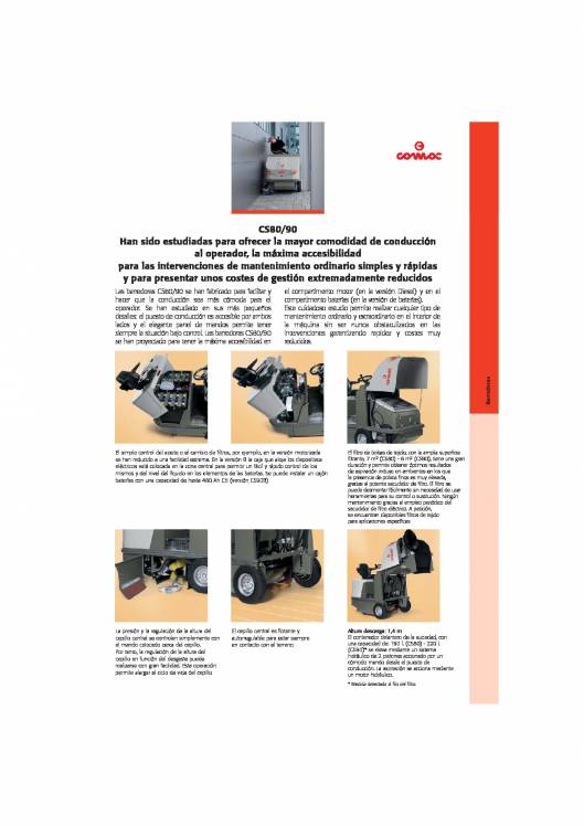 HIPERCLIM. COMAC C-80. Barredora de aspiración. 3