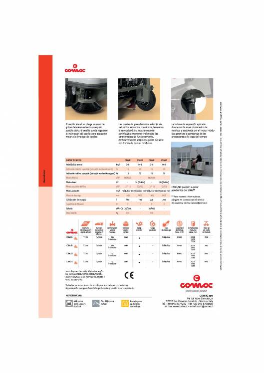 HIPERCLIM. COMAC C-80. Barredora de aspiración. 4