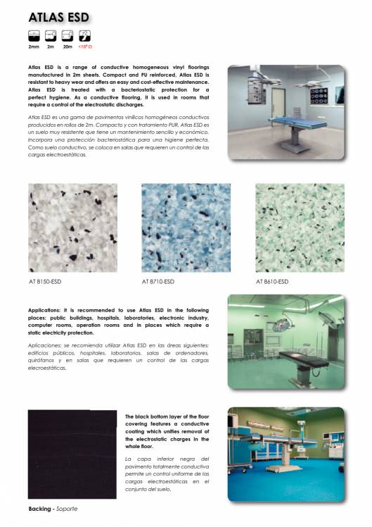 INFINITY. Pavimentos vinílicos homogéneos. 5