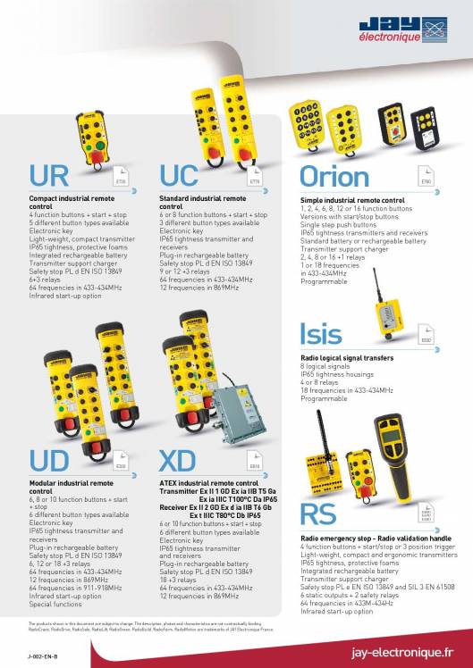 Jay Électronique. Mandos de control inalámbricos 4