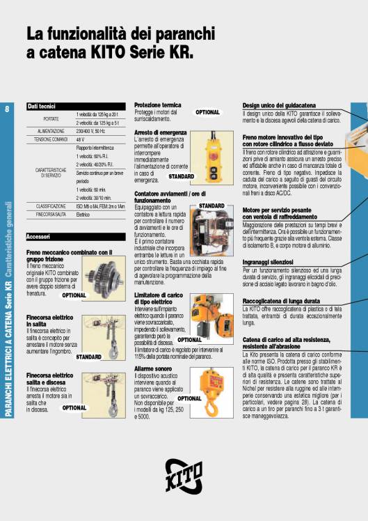 KITO. Ligting-hoists. 41