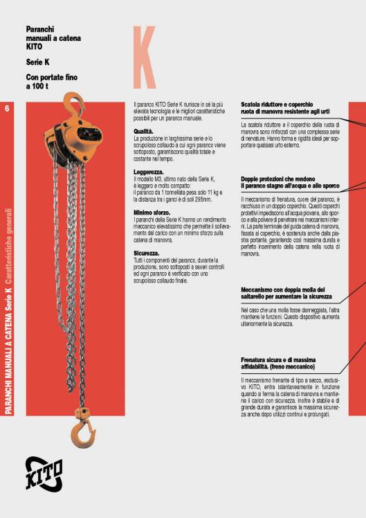 KITO. Ligting-hoists. 45