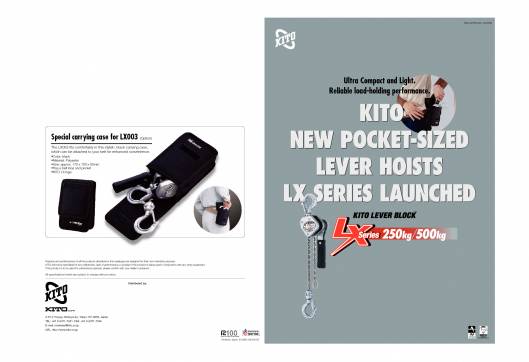 KITO. Ligting-hoists. 47