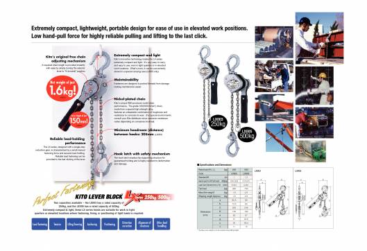 KITO. Ligting-hoists. 48