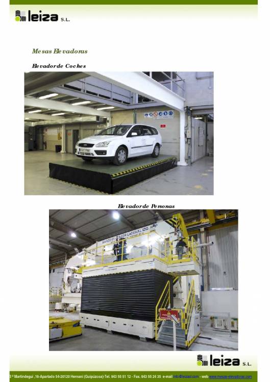 LEIZA SL. Catálogo general 2