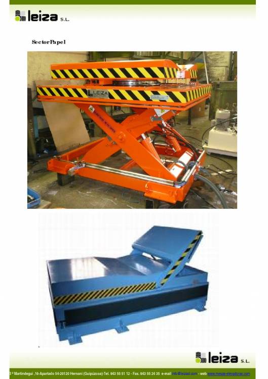 LEIZA SL. Catálogo general 6