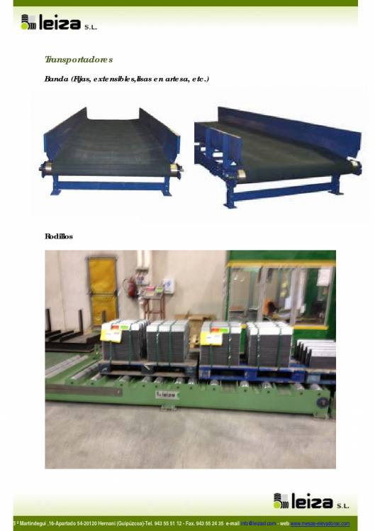 LEIZA SL. Catálogo general 7