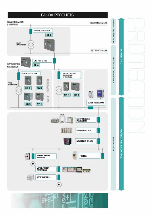 Manufacturer Specialized in Protection & Control (PRODUCTS OVERVIEW) FANOX 5