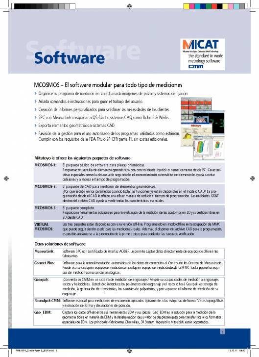 MITUTOYO Crysta Apex S. Máquina de medición por coordenadas 5