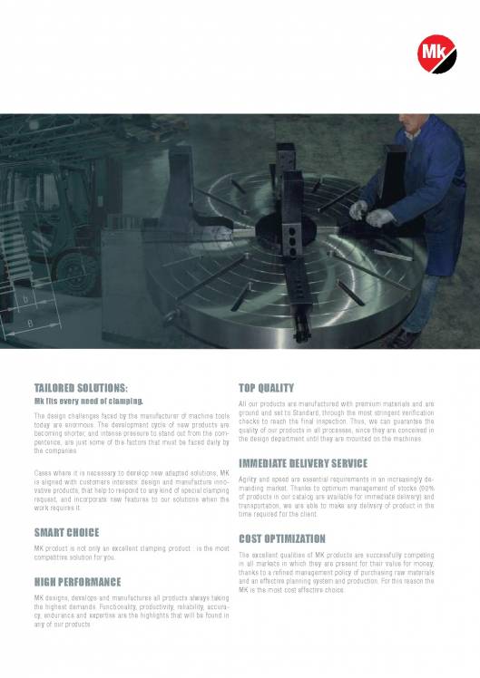 Catálogo MK. Platos de torno 5