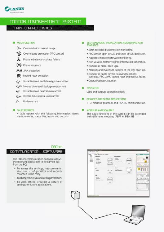 Motor Management System PBM Catalogue FANOX 2