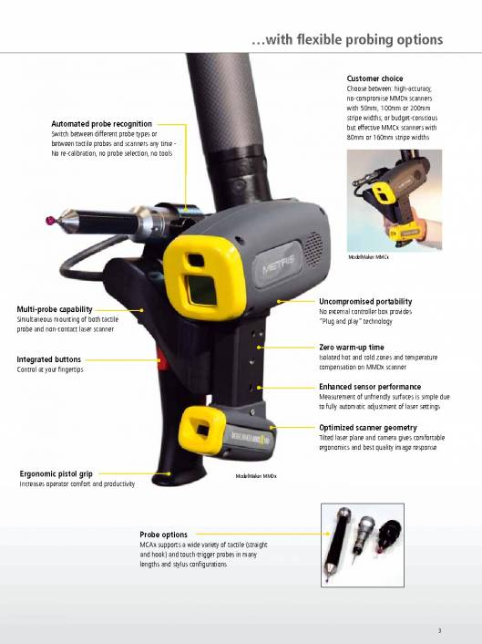 NIKON METROLOGY MCAx. Brazos de medición portable 3