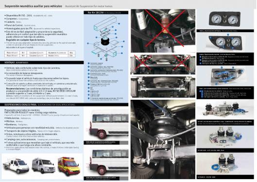 Catálogo ORIA Suspensión neumática auxiliar para vehículos 2