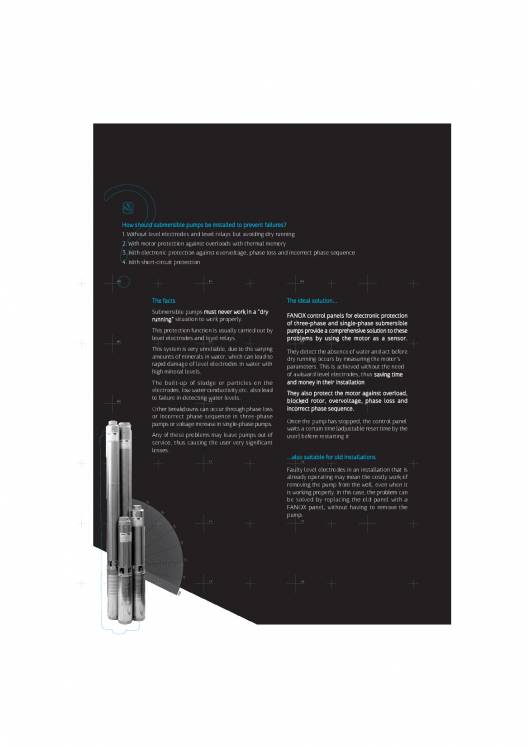Protection and control panels for submergible pumps FANOX 2