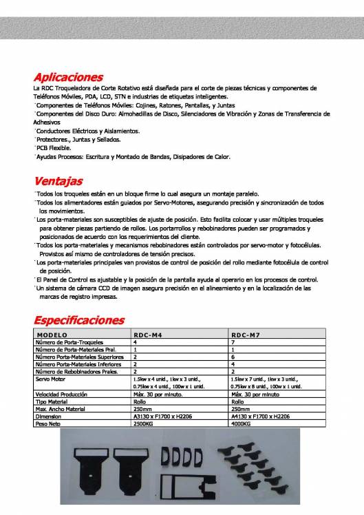 RDC. CNC Troqueladora Rotativa. 2