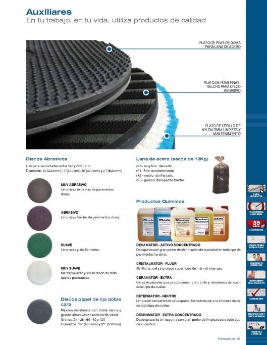 Rottex. Abrillantadora-pulidora rotativa. 2