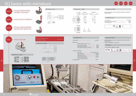 RQ. Relés miniatura. 8