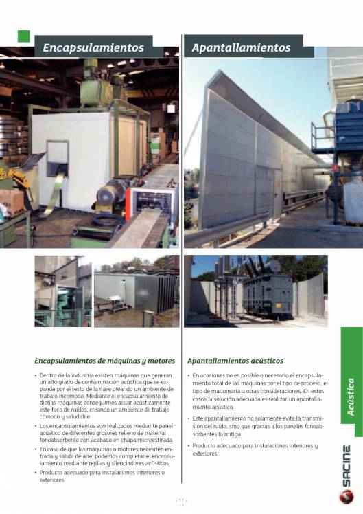 SACINE. Catálogo general 11