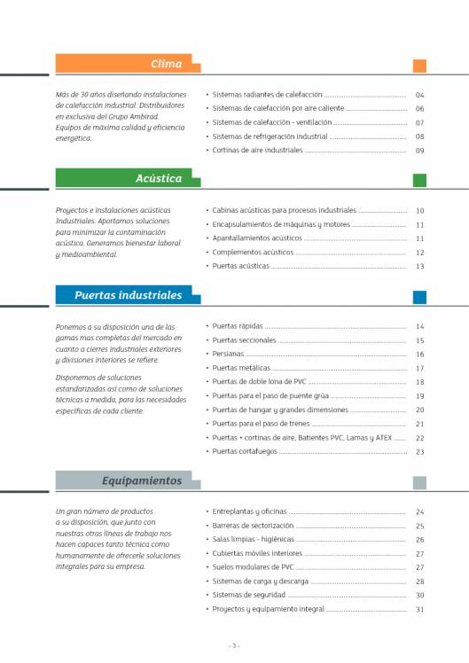 SACINE. Catálogo general 3