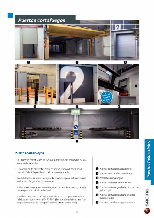 SACINE. Catálogo general 23