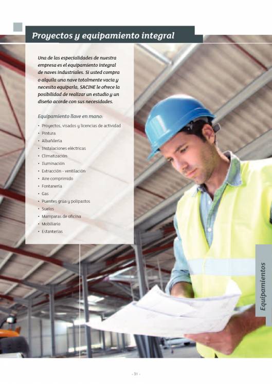 SACINE. Catálogo general 31
