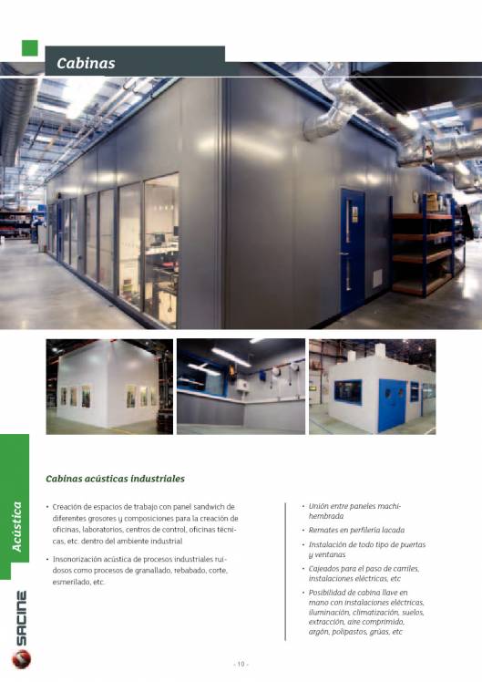 SACINE. Catálogo general 10