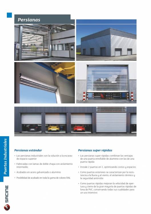 SACINE. Puertas industriales 4