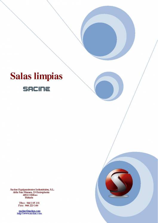 SACINE. Salas limpias 5