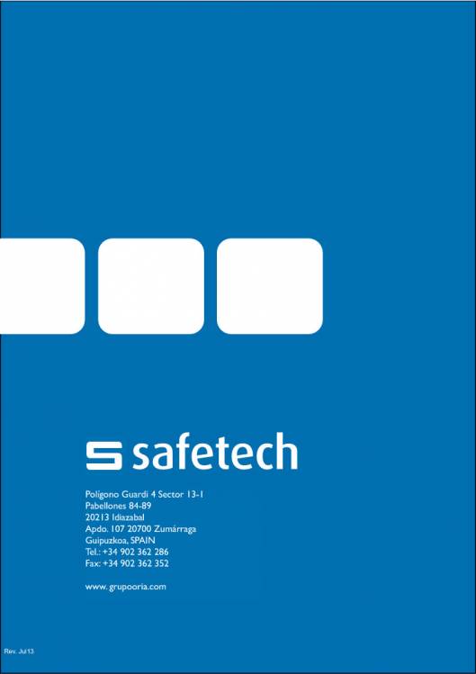 Catálogo SAFETECH Juntas de expansión 28