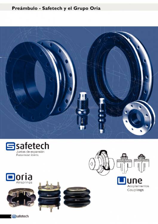 Catálogo SAFETECH Juntas de expansión 4