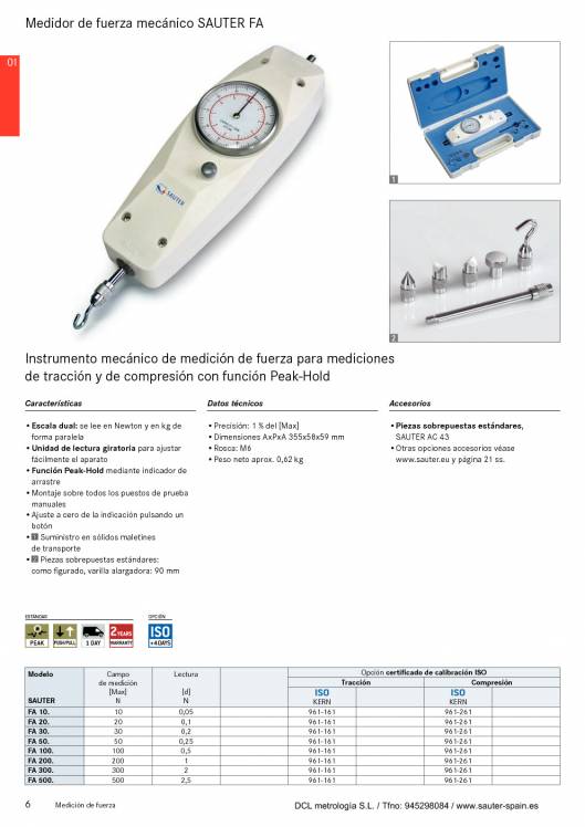 SAUTER. Metrologia 2015 5