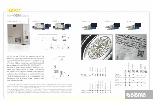 SISMA LASER. SERIE OEM. Marcadora láser industrial 2